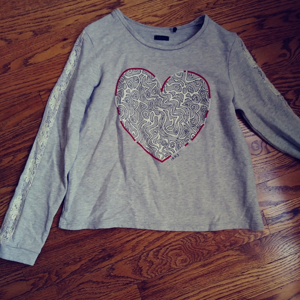 Girls IKKS cotton sweater size 12y